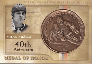 KUŽELA Milan WTA 1972 PRAGUE Medal Of Honor 01/12
