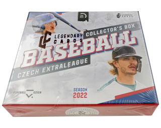 BOX Legendary Cards Baseball Czech Extraleague 2022 Collector´s