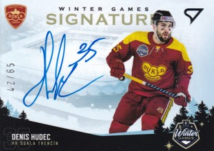 HUDEC Denis SPORTZOO 2023 Winter Games Signature WS1-DH /65