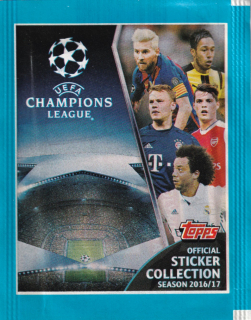 Balíček TOPPS Sticker Champions League 2016/2017