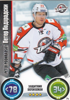 PODHRADSKÝ Peter Topps KHL 2013/2014 č. 74