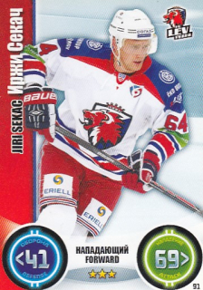 SEKÁČ Jiří Topps KHL 2013/2014 č. 91