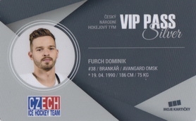 FURCH Dominik Czech Ice Hockey Team 2018 VIP Pass Silver č. 7
