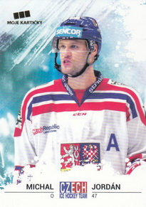 JORDÁN Michal Czech Ice Hockey Team 2018 č. 14