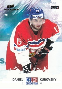 KUROVSKÝ Daniel Czech Ice Hockey Team 2018 č. 48