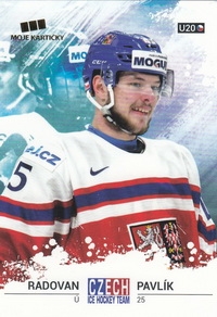PAVLÍK Radovan Czech Ice Hockey Team 2018 č. 51