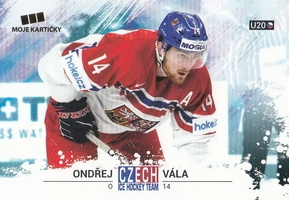 VÁLA Ondřej Czech Ice Hockey Team 2018 č. 39