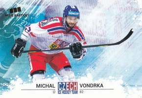 VONDRKA Michal Czech Ice Hockey Team 2018 č. 41