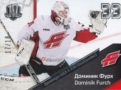 FURCH Dominik KHL Exclusive 2018 Goaltenders GOA-118 /18