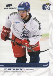 BUDÍK Vojtěch Czech Ice Hockey Team 2019 č. 2