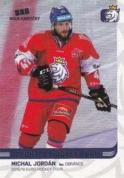 JORDÁN Michal Czech Ice Hockey Team 2019 č. 12