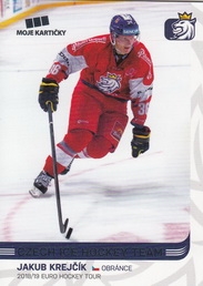 KREJČÍK Jakub Czech Ice Hockey Team 2019 č. 17