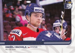 MACHALA Ondřej Czech Ice Hockey Team 2019 č. 74