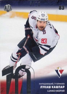 KAŠPAR Lukáš KHL 2017/2018 SLV-014 Silver /10 