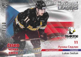 SEDLÁK Lukáš KHL 2020 National Leaders NAT-CZE-008 /10