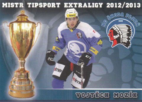 MOZÍK Vojtěch OFS 2012/2013 Mistr Tipsport Extraligy č. 13