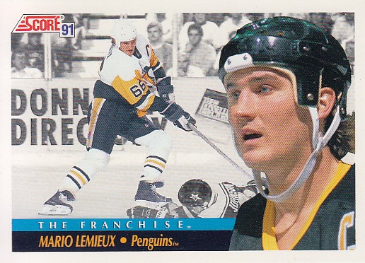 LEMIEUX Mario Score 1991/1992 č. 365 US The Franchise