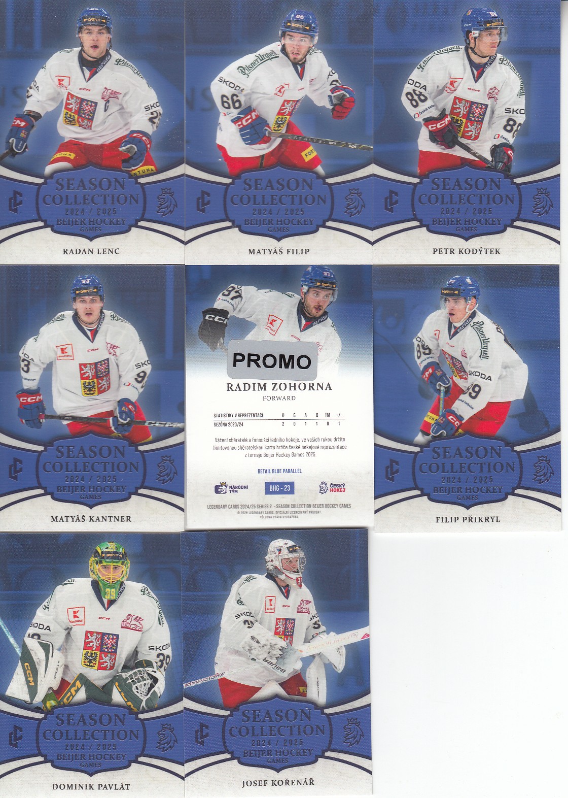 FILIP Matyáš LC Season Collection 2024/2025 Beijer Hockey Games BHG-20 Blue PROMO