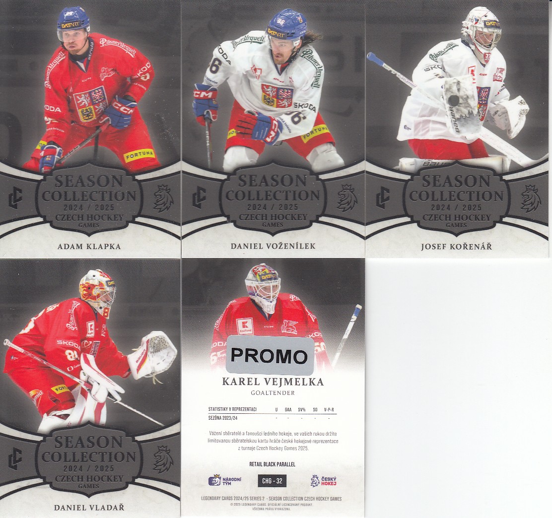 VLADAŘ Daniel LC Season Collection 2024/2025 Czech Hockey Games CHG-31 Black PROMO