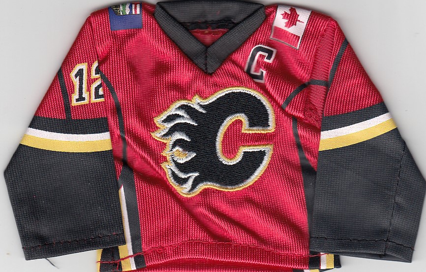 IGINLA Jarome UD Mini Jersey 2007/2008 Home Jersey