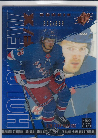 OTHMANN Brennan UD SPx 2024/2025 Holoview F/X Rookie Blue HV-33 /399