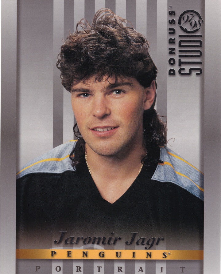 JÁGR Jaromír Donruss Studio 1997/1998 Portrait č. 5