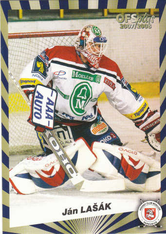 LAŠÁK Ján OFS 2007/2008 Průměr zásahů P6