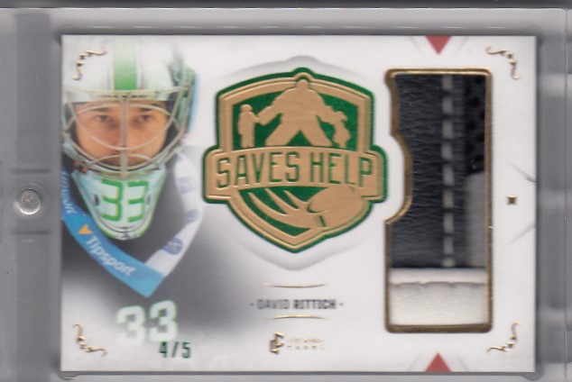 RITTICH David Legendary Cards Saves Help SHM-017 Memorabilia Emerald /5