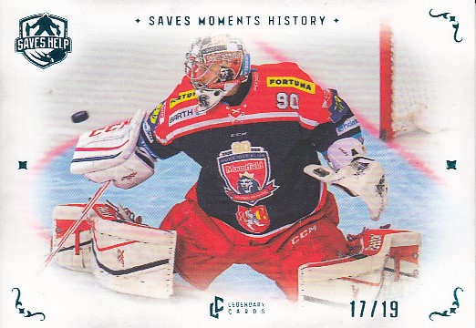KACETL Ondřej Legendary Cards Saves Help Saves Moments History SMH-5 Turquoise /19