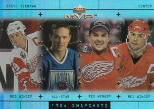YZERMAN Steve UD MVP 1999/2000 90´s Snapshots S7