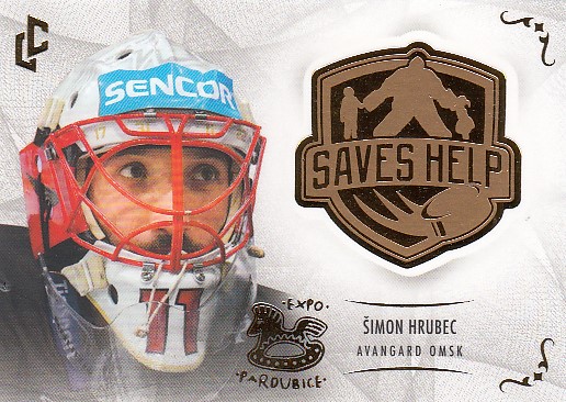 HRUBEC Šimon Legendary Cards Saves Help SH-012 EXPO