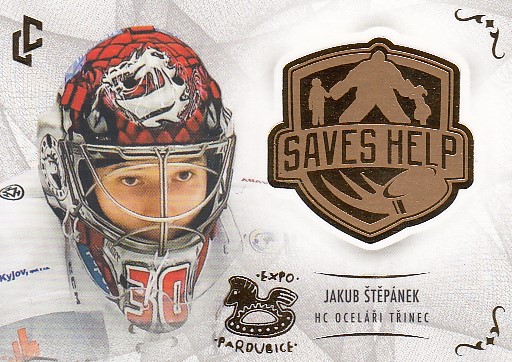 ŠTĚPÁNEK Jakub Legendary Cards Saves Help SH-034 EXPO