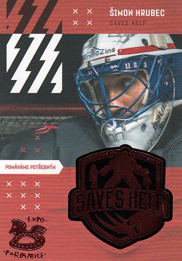 HRUBEC Šimon Legendary Cards Saves Help Calendar Edition EXPO