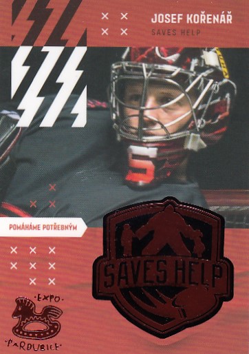 KOŘENÁŘ Josef Legendary Cards Saves Help Calendar Edition EXPO
