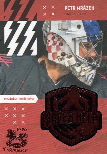MRÁZEK Petr Legendary Cards Saves Help Calendar Edition EXPO