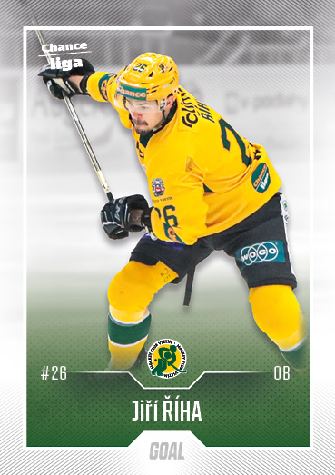 ŘÍHA Jiří GOAL Cards 2022/2023 č. 19