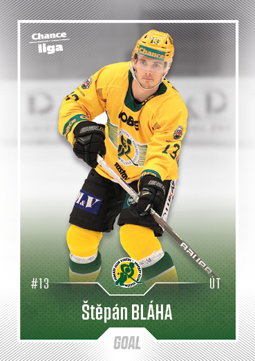 BLÁHA Štěpán GOAL Cards 2022/2023 č. 25
