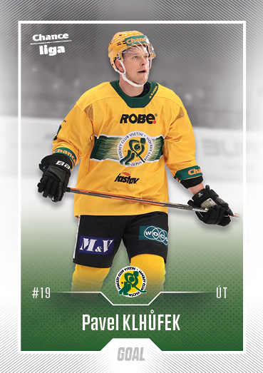 KLHŮFEK Pavel GOAL Cards 2022/2023 č. 26