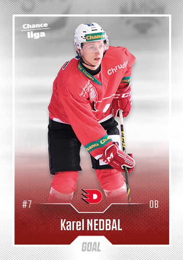 NEDBAL Karel GOAL Cards 2022/2023 č. 145