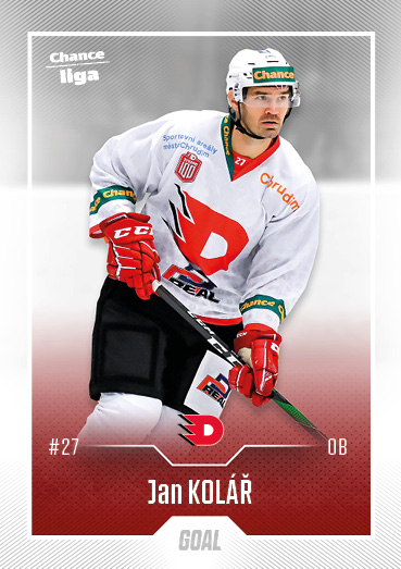 KOLÁŘ Jan GOAL Cards 2022/2023 č. 146
