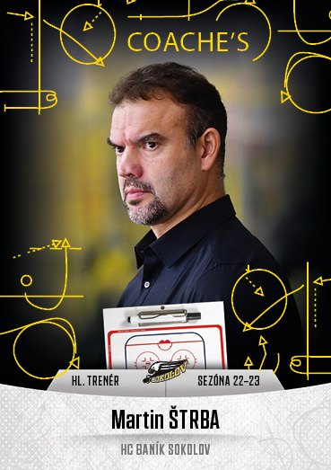 ŠTRBA Martin GOAL Cards 2022/2023 Coache´s č. 4