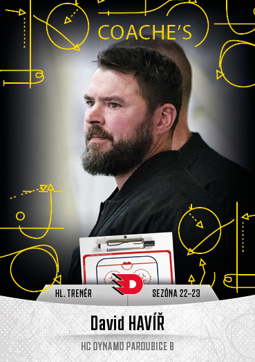 HAVÍŘ David GOAL Cards 2022/2023 Coache´s č. 18
