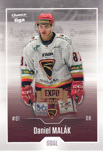 MALÁK Daniel GOAL Cards 2022/2023 č. 49 Expo /10