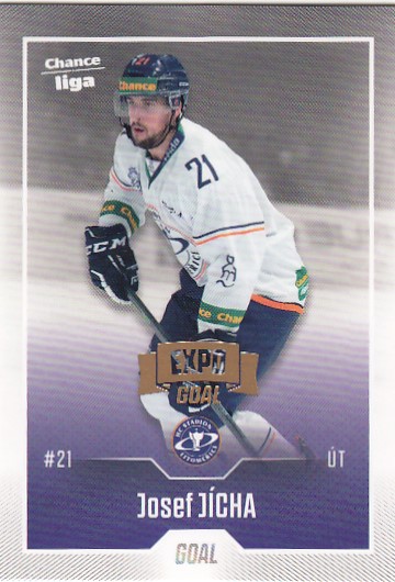 JÍCHA Josef GOAL Cards 2022/2023 č. 66 Expo /10