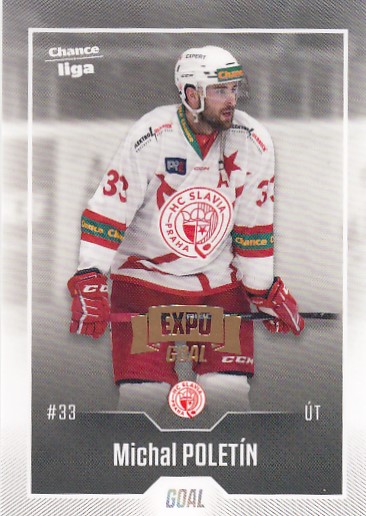 POLETÍN Michal GOAL Cards 2022/2023 č. 107 Expo /10