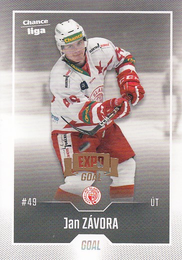ZÁVORA Jan GOAL Cards 2022/2023 č. 109 Expo /10