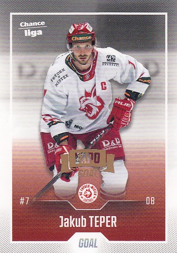 TEPER Jakub GOAL Cards 2022/2023 č. 130 Expo /10
