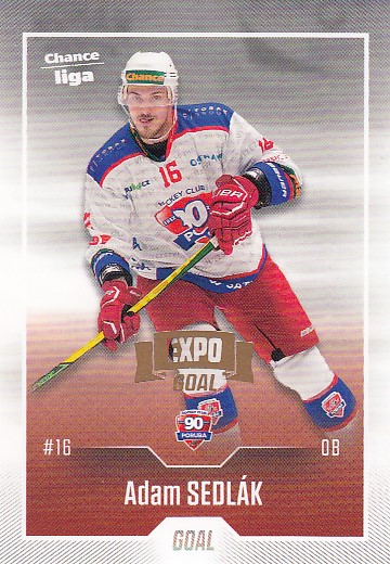 SEDLÁK Adam GOAL Cards 2022/2023 č. 159 Expo /10
