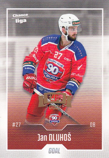 DLUHOŠ Jan GOAL Cards 2022/2023 č. 160 Expo /10