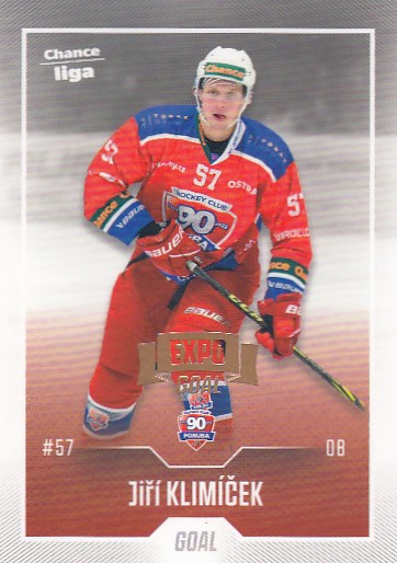 KLIMÍČEK Jiří GOAL Cards 2022/2023 č. 162 Expo /10